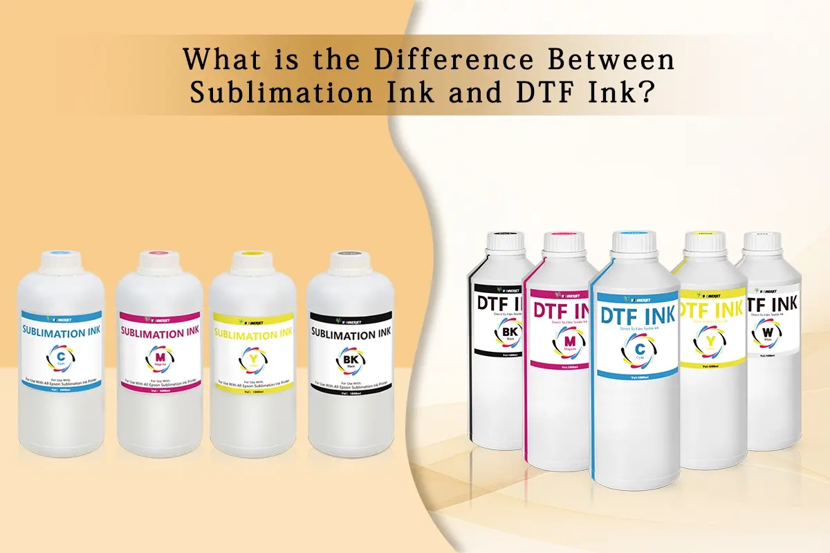 Sublimation Ink vs DTF Ink