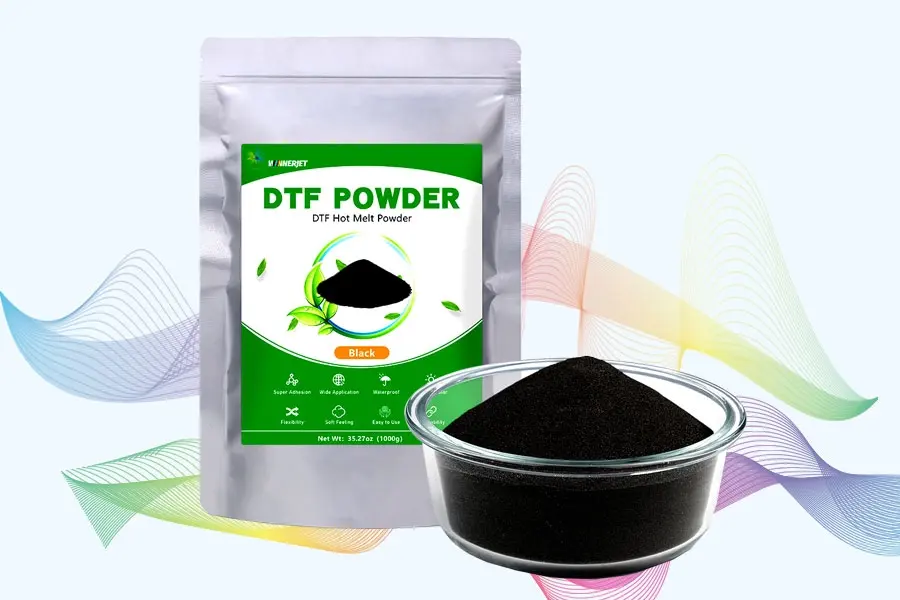 Black DTF Powder