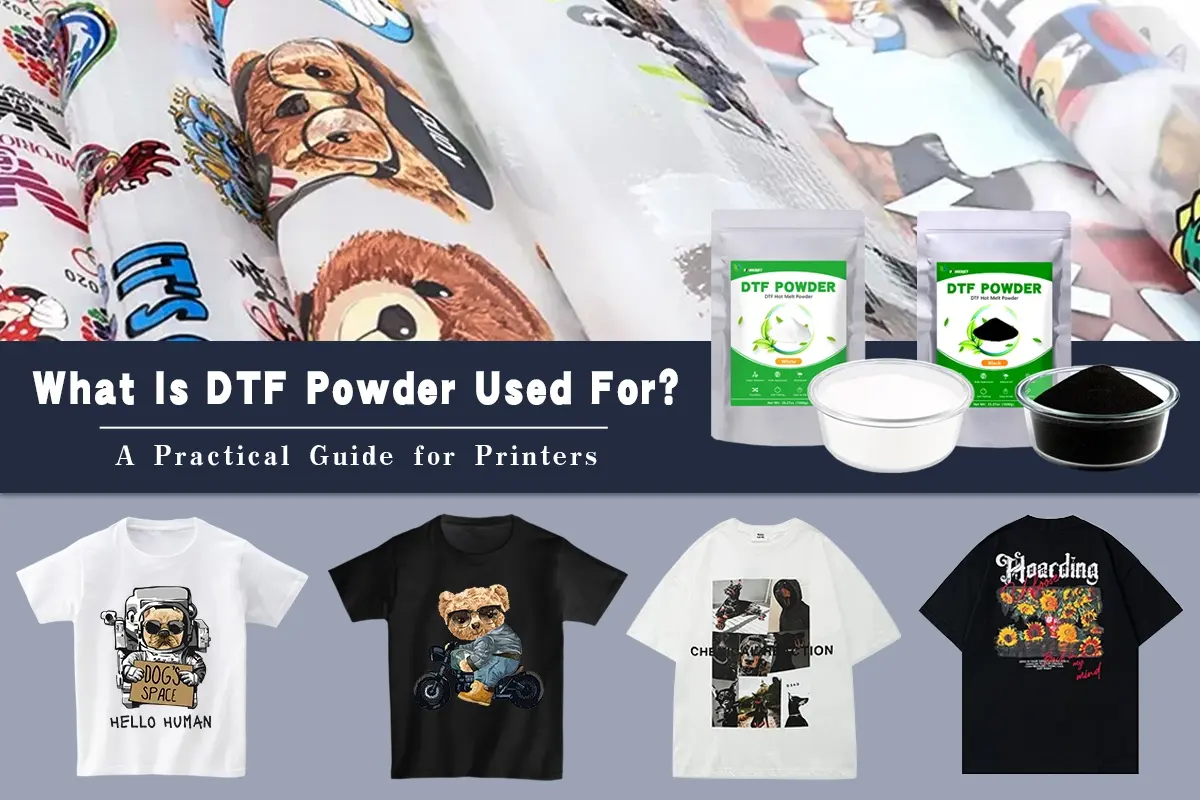 DTF Powder Used