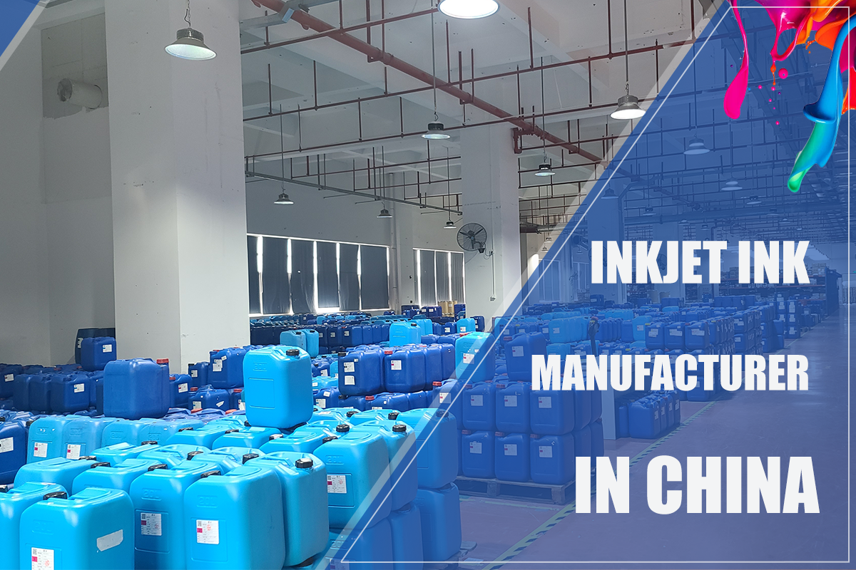 Inkjet ink manufacturing process in China