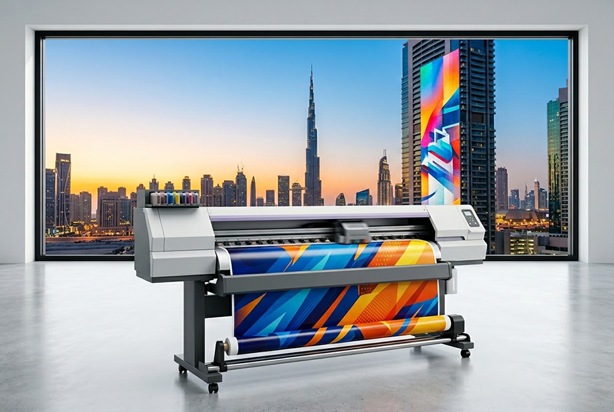 High-end digital printing solutions in Dubai and Abu Dhabi, UAE market 2026.