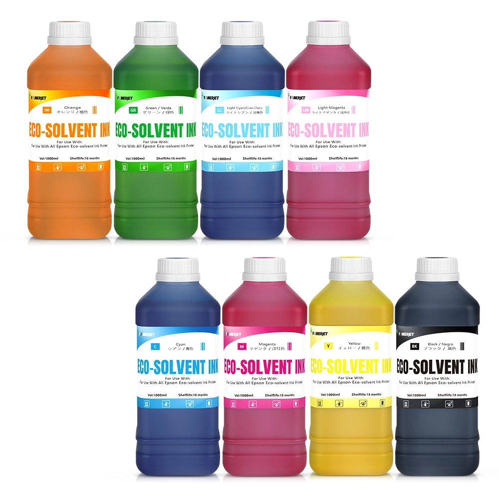 1000ml/bottle eco solvent ink for epson