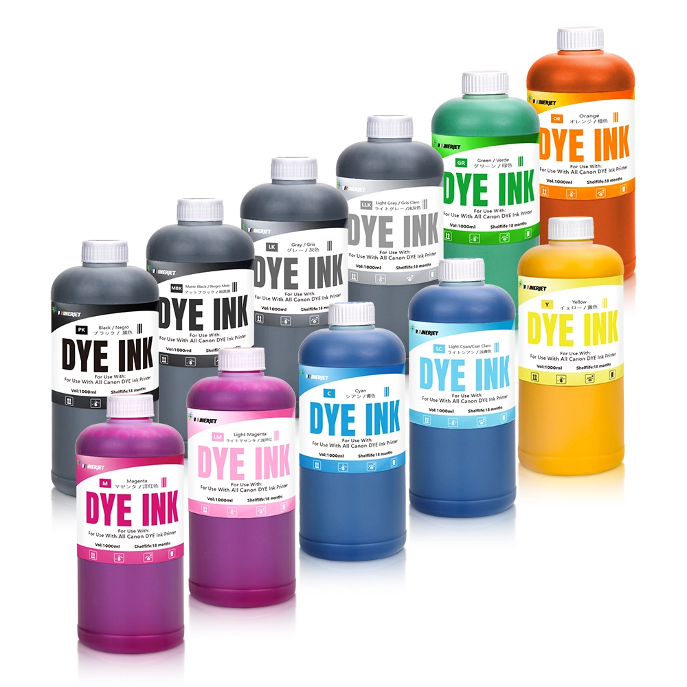 Dye Ink For Canon IPF 8400 8410 9400 9410 8300S 8400S Printer