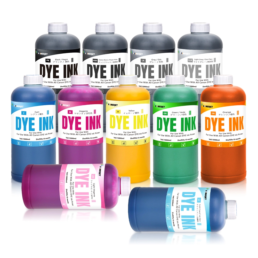 Dye Ink For Canon IPF 5100 6100 6200 8300 8310 Printer