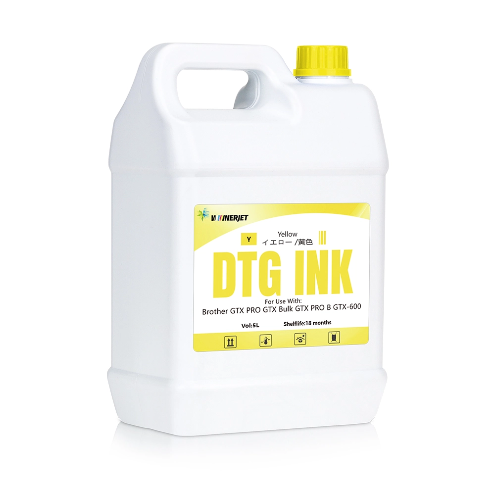 5L Yellow GTX Ink For Brother GTX-Bulk 600 PRO PRO B 5L Yellow GTX Ink For Brother GTX-Bulk 600 PRO PRO B