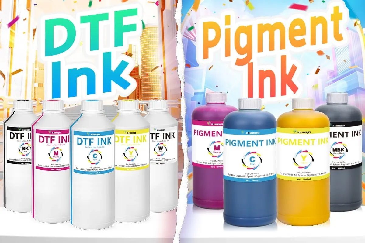 DTF INK VS PIGMENT INK