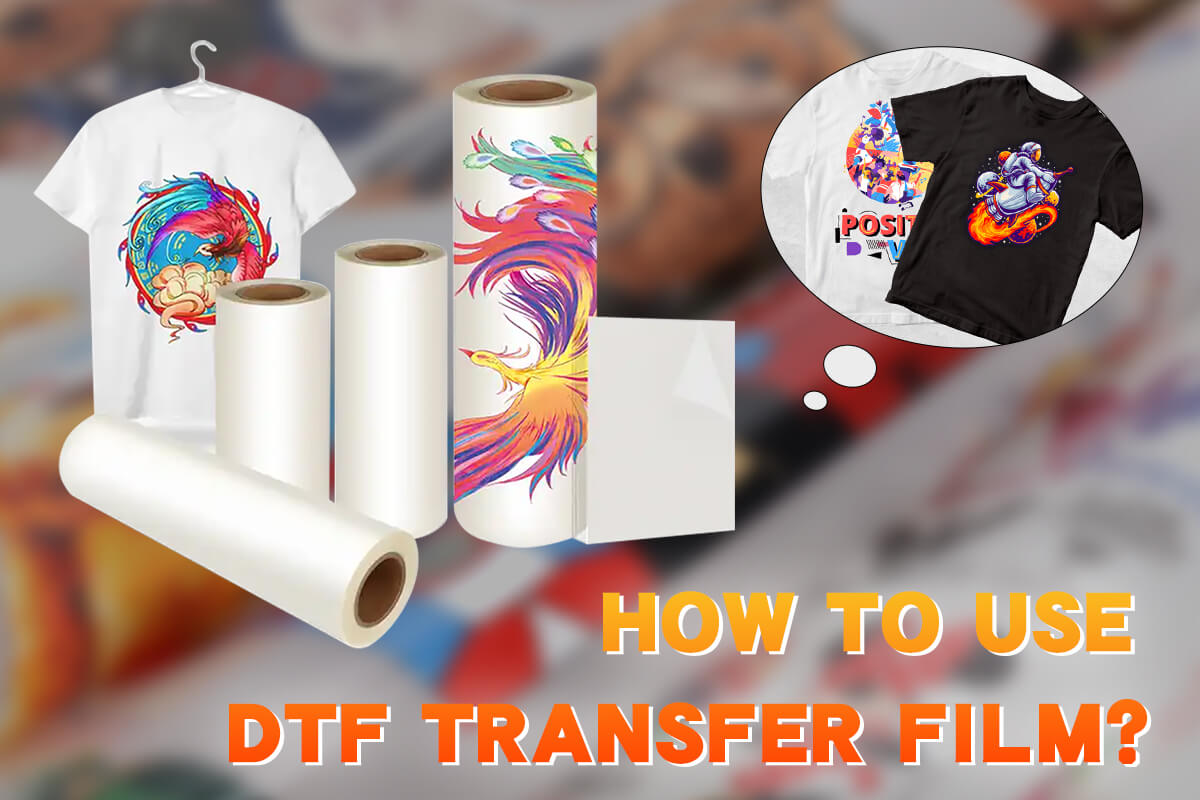 how to use dtf transfer film