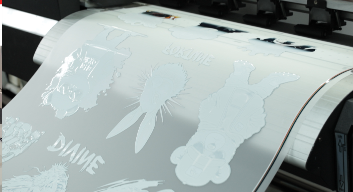 Print the Design onto PET Film