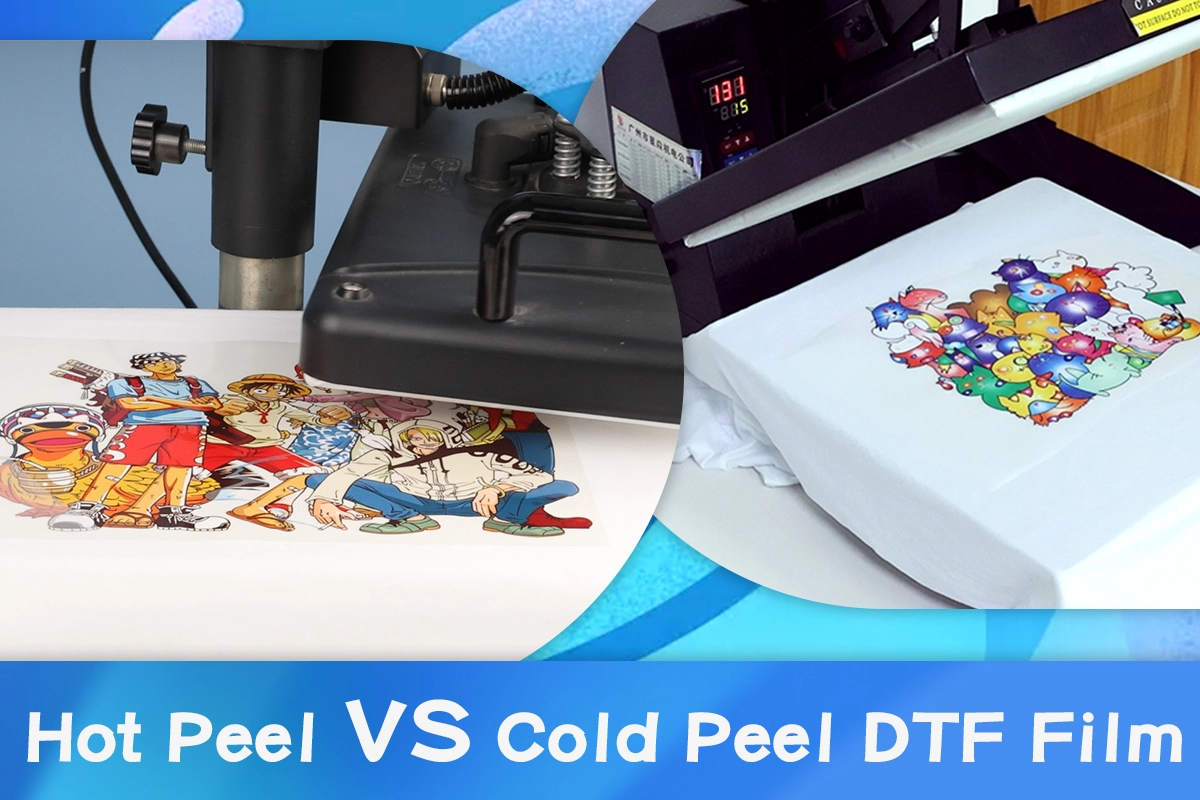 DTF Film Hot Peel VS Cold Peel