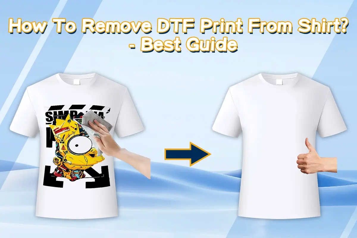 How to Remove DTF Print from a Shirt (Easy Methods That Work)