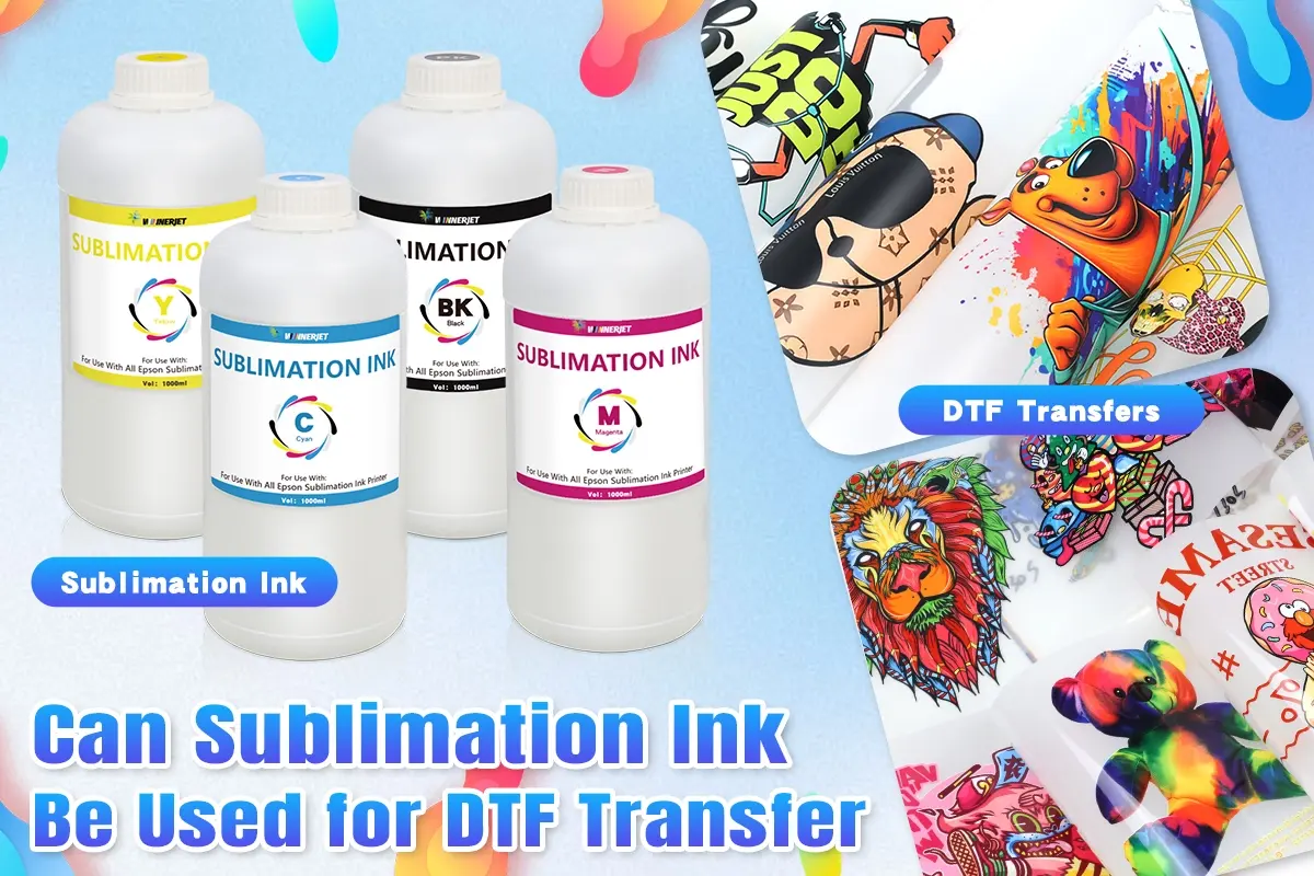 Sublimation Ink Can Be Used For DTF Transfers