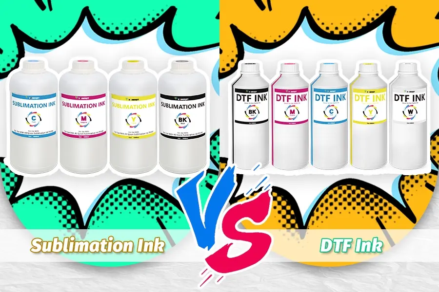 Sublimation Ink VS DTF Ink
