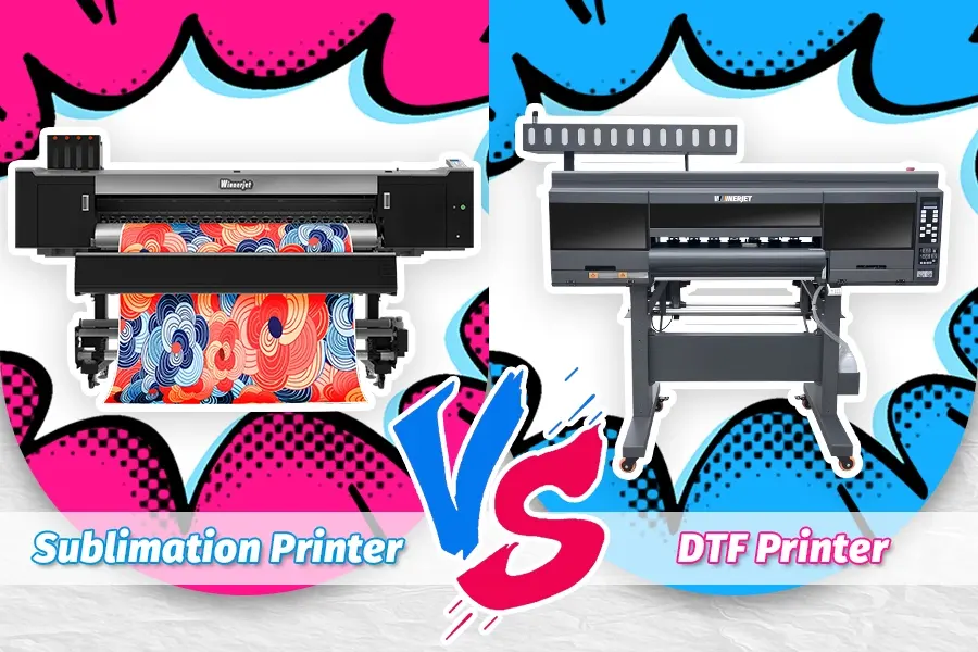 Sublimation Printer VS DTF Printer