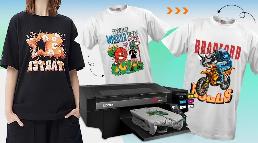 DTG Printing T-shirt