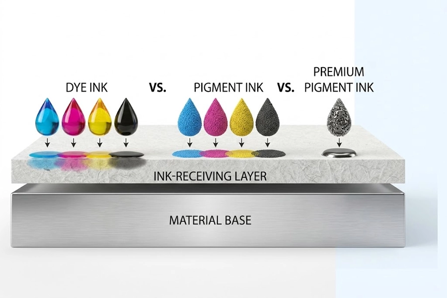 pigment ink vs. dye ink