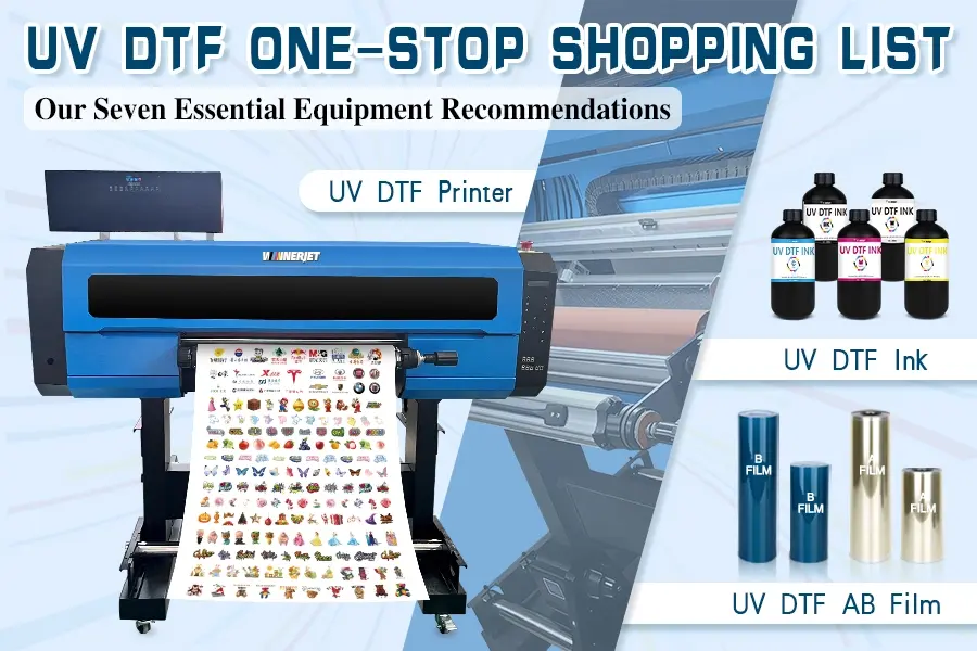 UV DTF printing necessary materials list