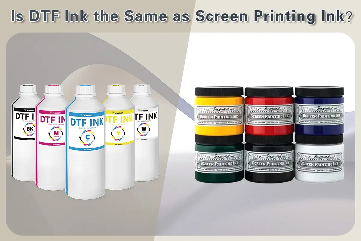 DTF Ink Vs Screen Ink