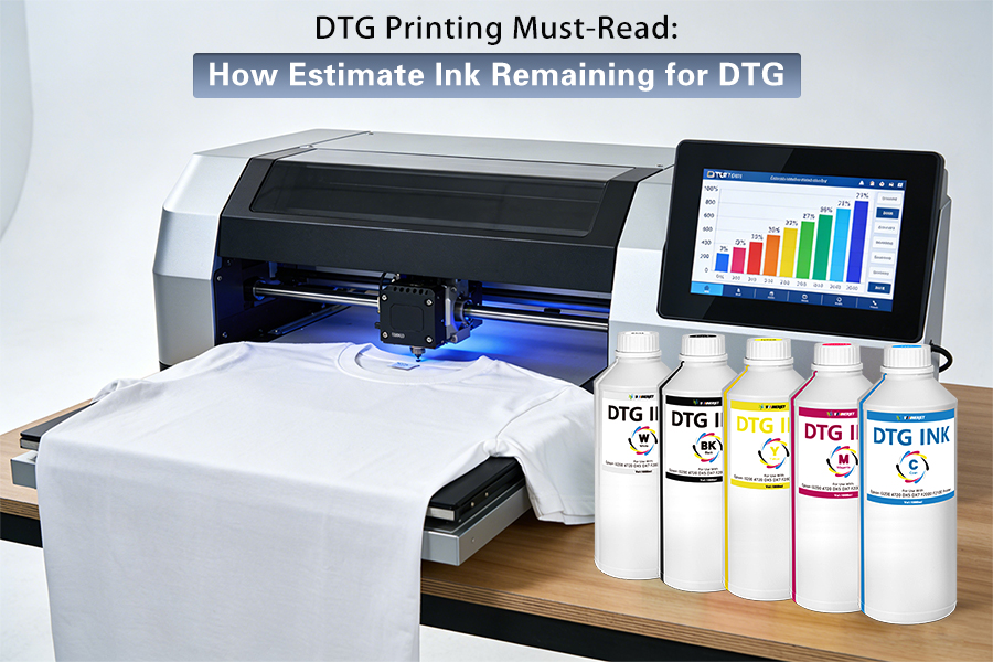 How Estimate Ink Remaining for DTG