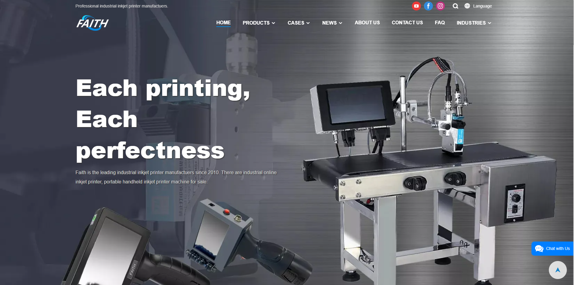 China white ink inkjet coder manufacture