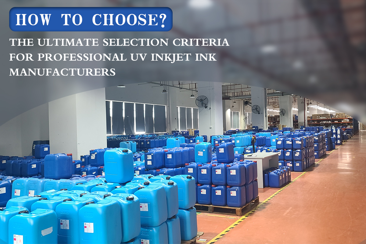UV Inkjet Ink Manufacturers