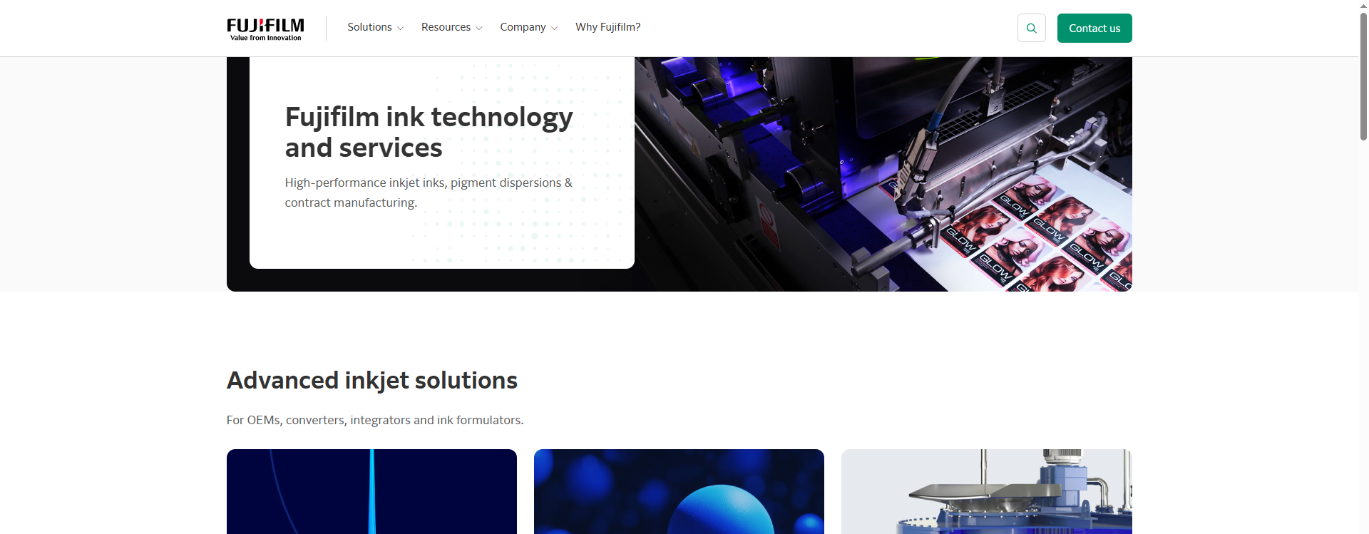 Fujifilm Ink Solutions