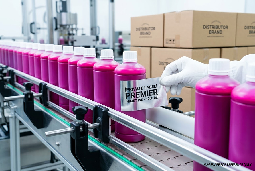 OEM inkjet ink formulation for Epson i3200 and Ricoh printheads