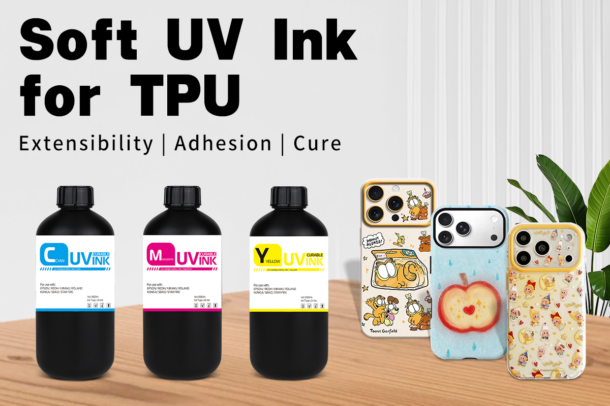 Soft UV Ink for TPU Solution