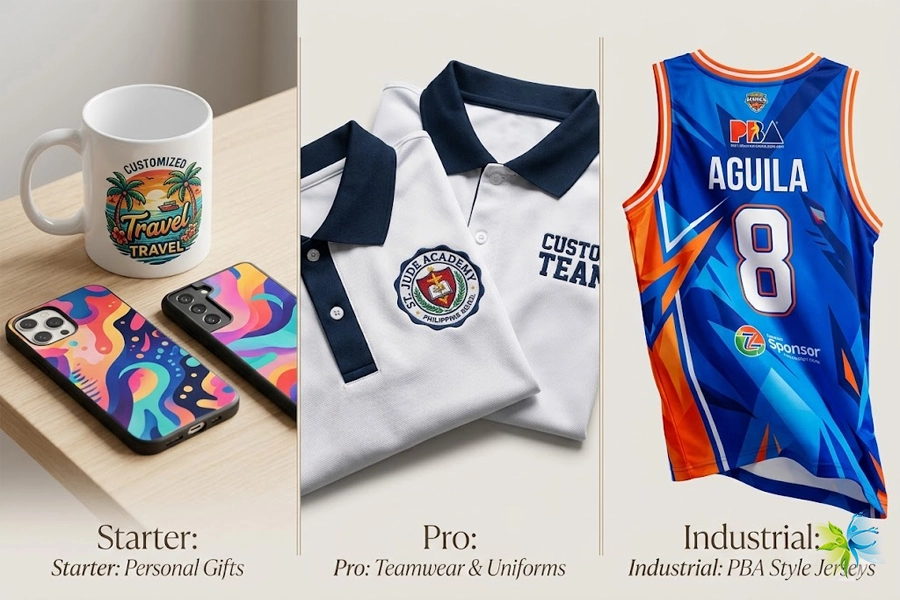 Sublimation printing business samples Philippines: Mugs, School Uniforms, and PBA Style Basketball Jerseys