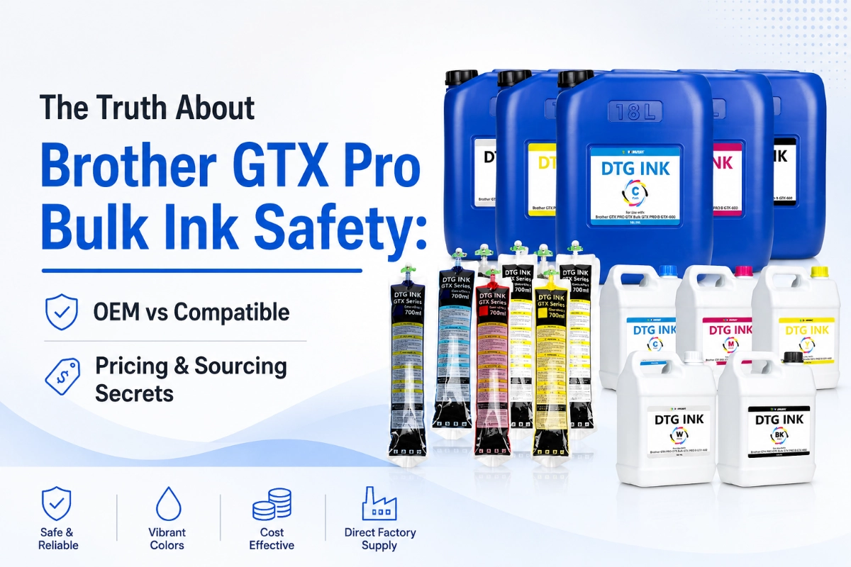 Brother GTX Pro Bulk Ink Safety