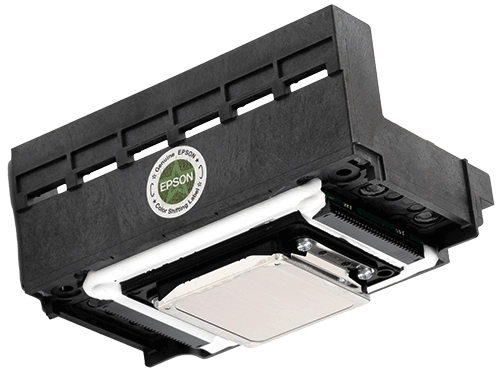Epson XP600 printhead and white ink circulation system on OtterPro M30