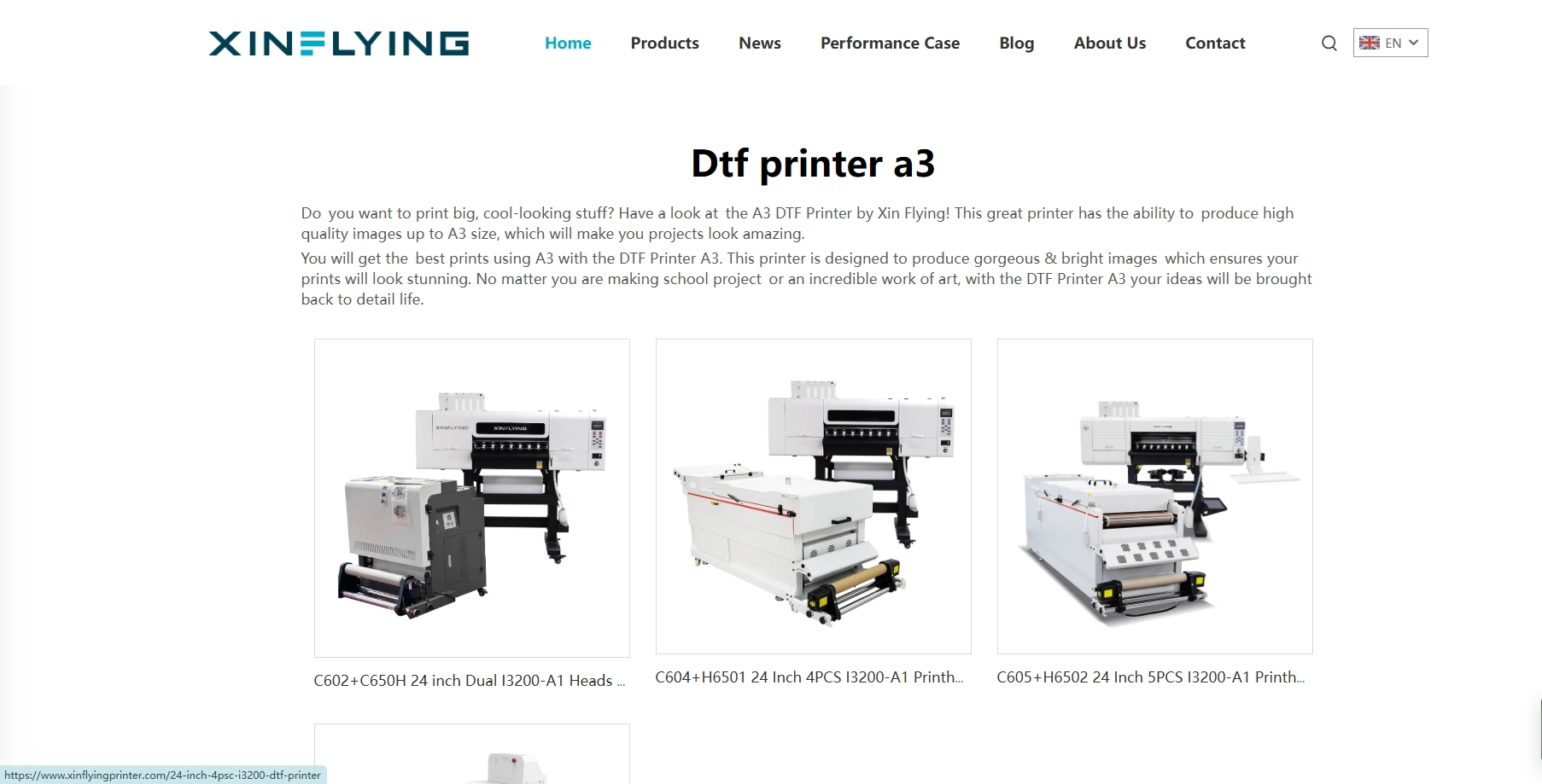 Xinflying DTF Printer